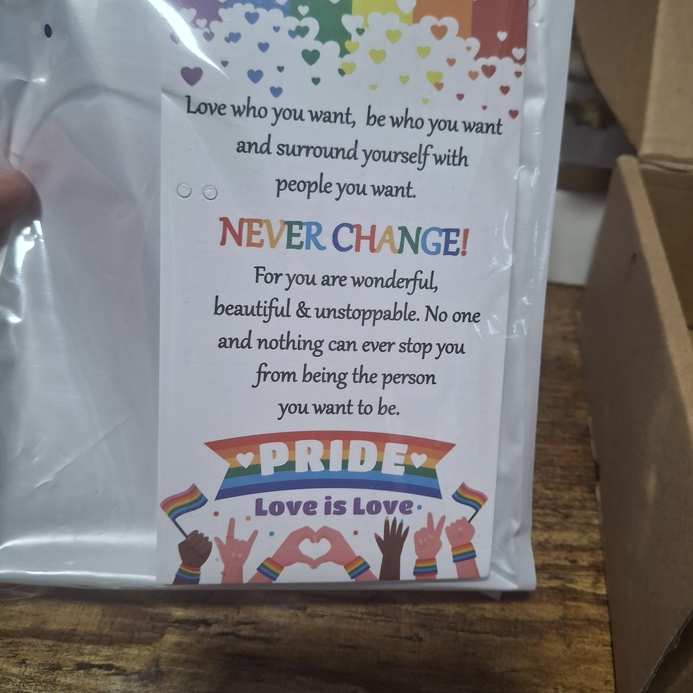Pride Love is Love 20 Pieces. Key Chains, Pens, Pins,bags Bracelets Etc.